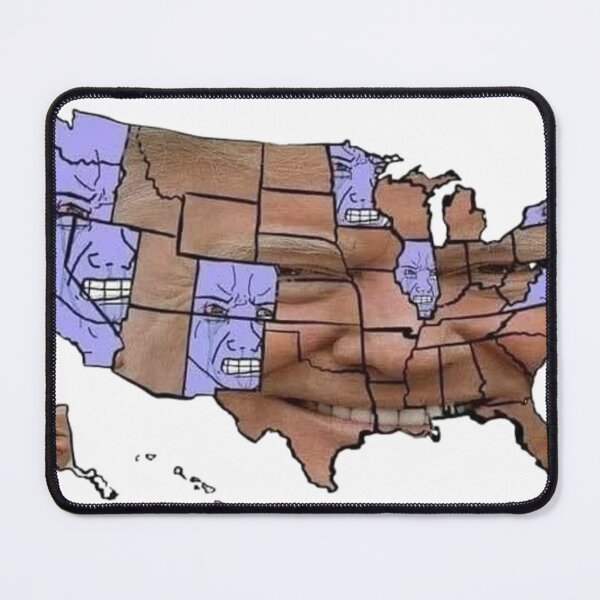 Item preview, Trump Funny Election Map designed and sold by HandofDeath.
