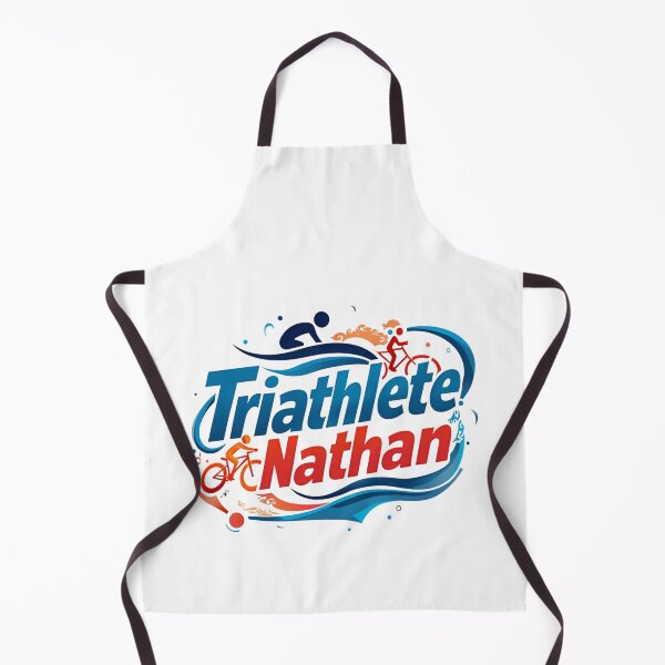 Item preview, Dynamic Triathlete Nathan - Swim, Bike, Run designed and sold by Triathlongram.