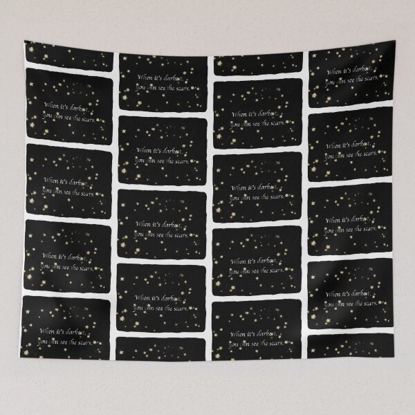 Item preview, When it's darkest you can see the stars designed and sold by Lyngianni.