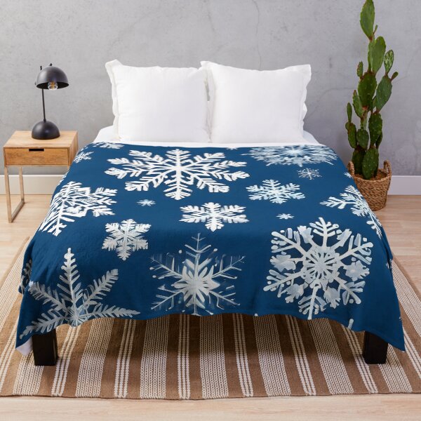 Item preview, Glittering snowflake pattern designed and sold by Fab-Haven.