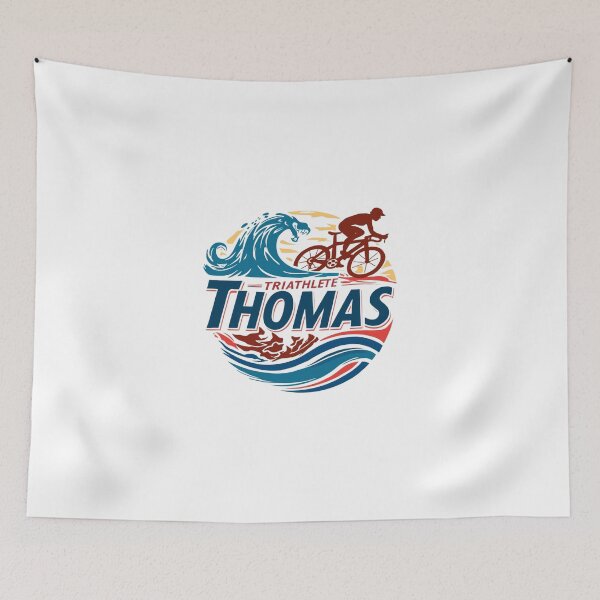 Item preview, Dynamic Triathlete Thomas - Swim, Bike, Run designed and sold by Triathlongram.