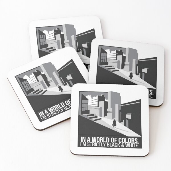 Item preview, En un mundo de colores, soy una película negra clásica estrictamente en blanco y negro. designed and sold by CogniCraft.