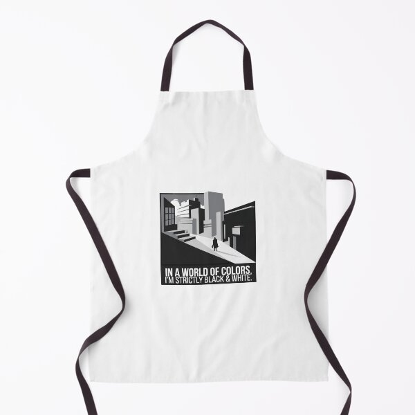 Item preview, In a World of colors, im strictly black and white classic noir film designed and sold by CogniCraft.