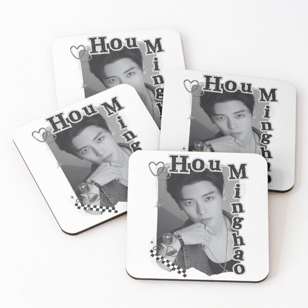 Item preview, Neo Hou Hou Minghao C-Drama Actor Black and White Collage Design designed and sold by AJUNICE STUDIO.