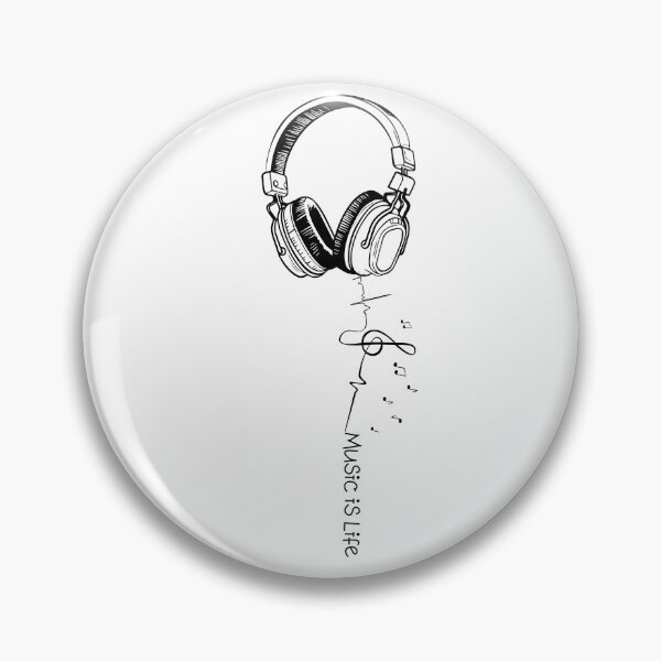 Item preview, Music is Life. There is music in all of us. designed and sold by AccessibleShop.