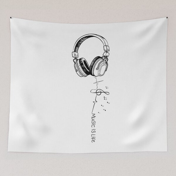Item preview, Music is Life. There is music in all of us. designed and sold by AccessibleShop.