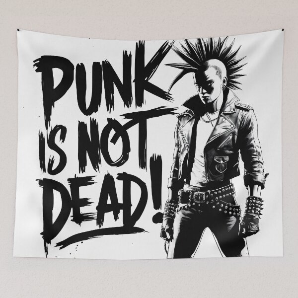 Item preview, Punk is Not Dead! designed and sold by OzzFrequency.
