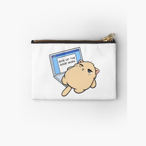 Item preview, Give up the good work || 404 the cat || Relatable || Cute || Funny designed and sold by eundraws.