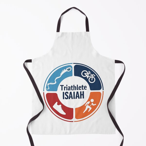 Item preview, Dynamic Triathlete Isaiah - Swim, Bike, Run designed and sold by Triathlongram.