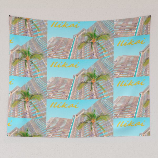 Item preview, World Famous Ilikai - Vibrant Blue designed and sold by R-F-B.