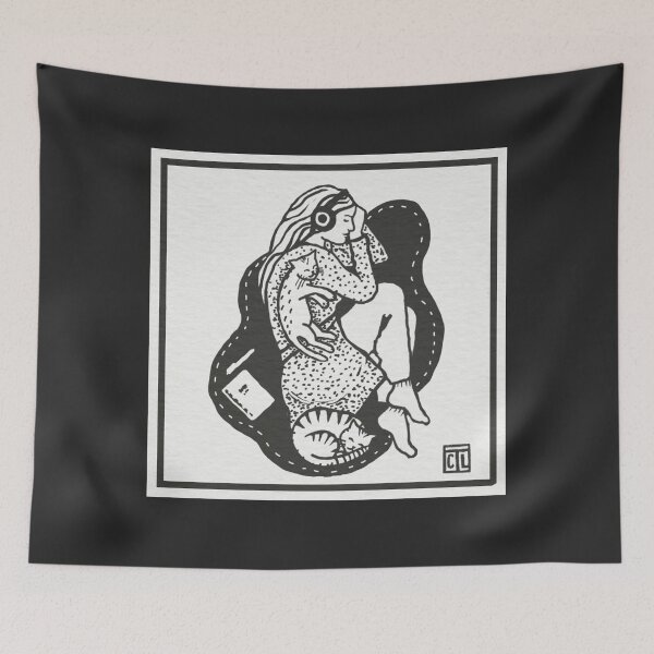 Item preview, Cat Nap (Repose 4) designed and sold by Christina Lopez.