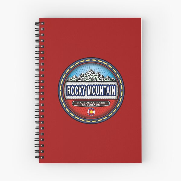 Item preview, Rocky Mountain National Park stitching effect emblem designed and sold by studioss76.