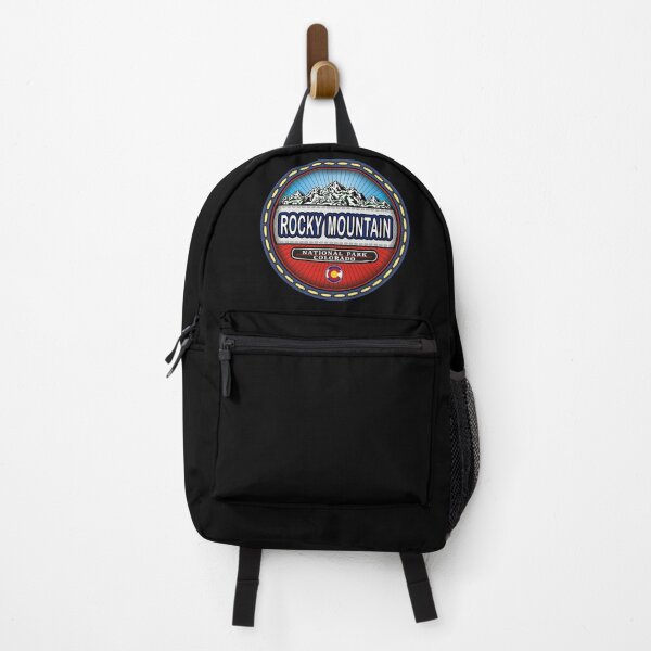 Item preview, Rocky Mountain National Park stitching effect emblem designed and sold by studioss76.