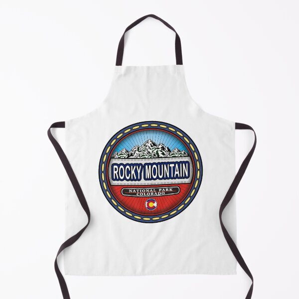 Item preview, Rocky Mountain National Park stitching effect emblem designed and sold by studioss76.