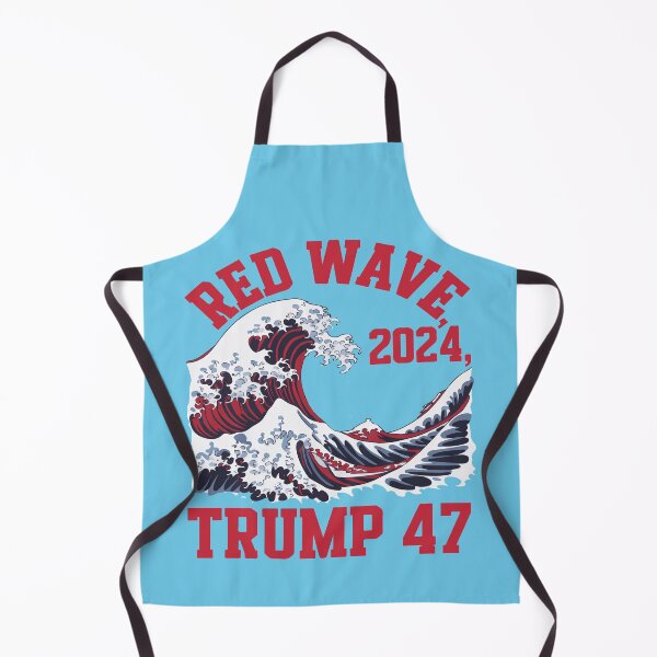 Item preview, Red wave 2024, trump 47, trump wins nov 5th 2024 designed and sold by Stephani Analah.