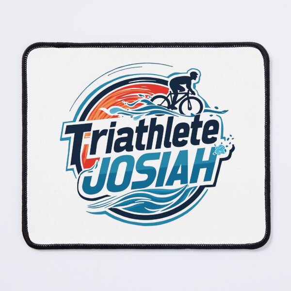 Item preview, Dynamic Triathlete Josiah - Swim, Bike, Run designed and sold by Triathlongram.