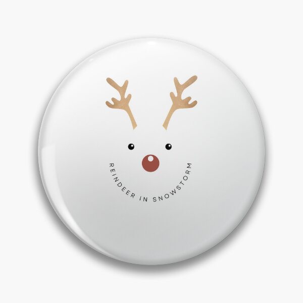 Item preview, Reindeer in snowstorm designed and sold by IDEAS-4-HUMANS.