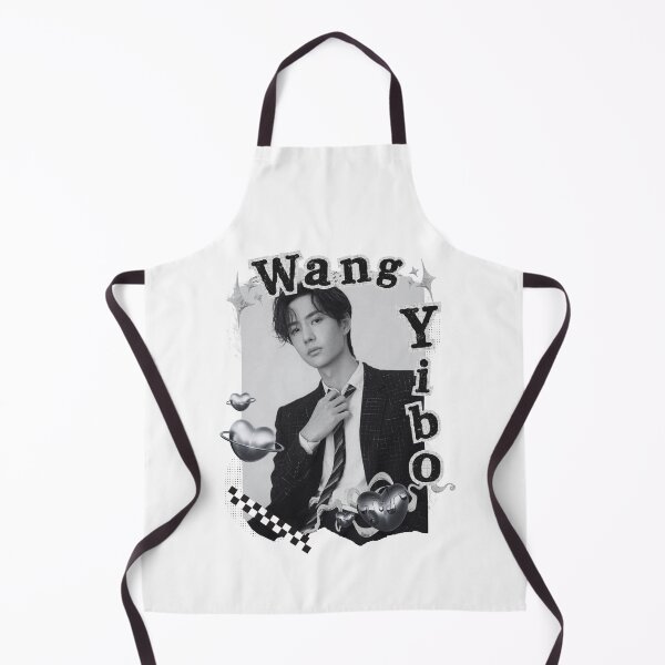 Item preview, Wang Yibo C-Drama Actor Black and White Collage Design designed and sold by AJUNICE STUDIO.