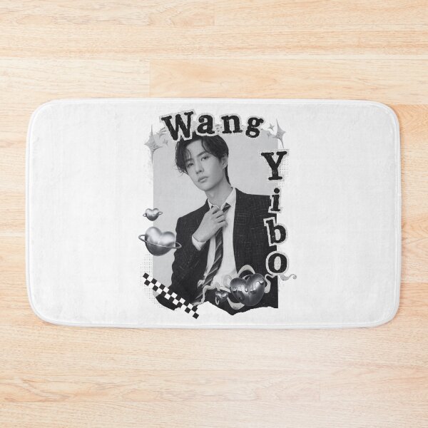 Item preview, Wang Yibo C-Drama Actor Black and White Collage Design designed and sold by AJUNICE STUDIO.