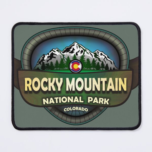 Item preview, Rocky Mountain National Park Colorado emblem designed and sold by studioss76.