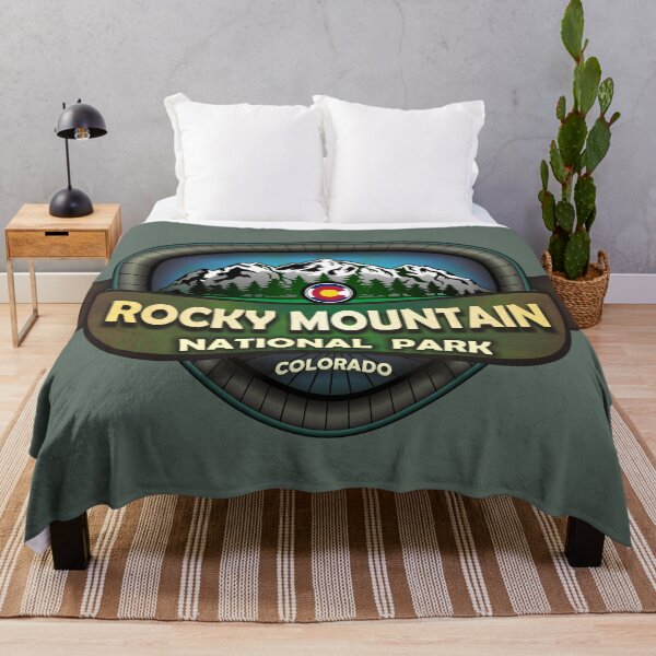 Item preview, Rocky Mountain National Park Colorado emblem designed and sold by studioss76.