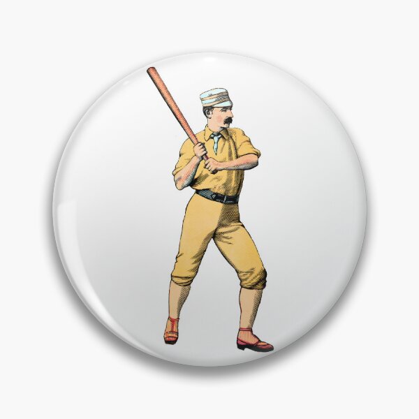 Artikelvorschau, 1876 Baseballspieler Schlagmann - R entworfen und verkauft von WheelieGdArt.