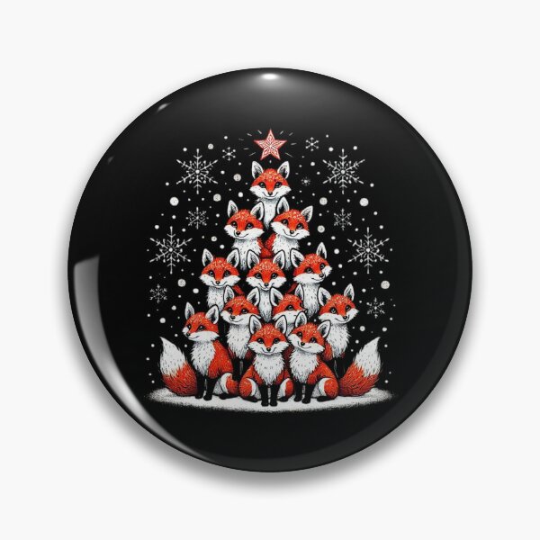 Item preview, Fox Christmas Tree Fox Xmas Tree Women & Boys designed and sold by love3617.