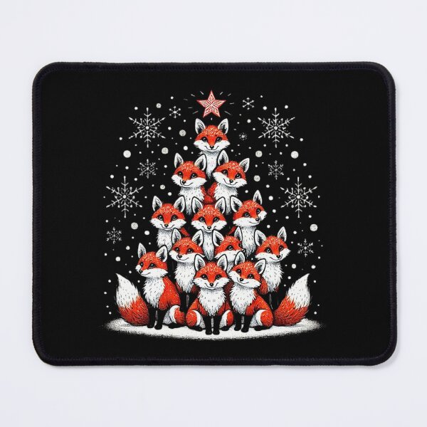 Item preview, Fox Christmas Tree Fox Xmas Tree Women & Boys designed and sold by love3617.