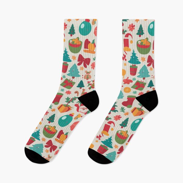 Item preview, Christmas themed pattern with festive elements Texture  designed and sold by Horizon Pattern.