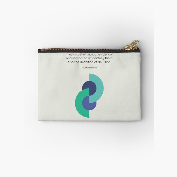 Item preview, Richard Dawkins New Atheism Quote Geometric Art designed and sold by kakarikihill.