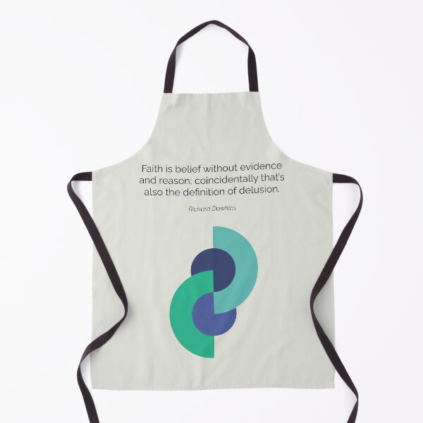 Item preview, Richard Dawkins New Atheism Quote Geometric Art designed and sold by kakarikihill.