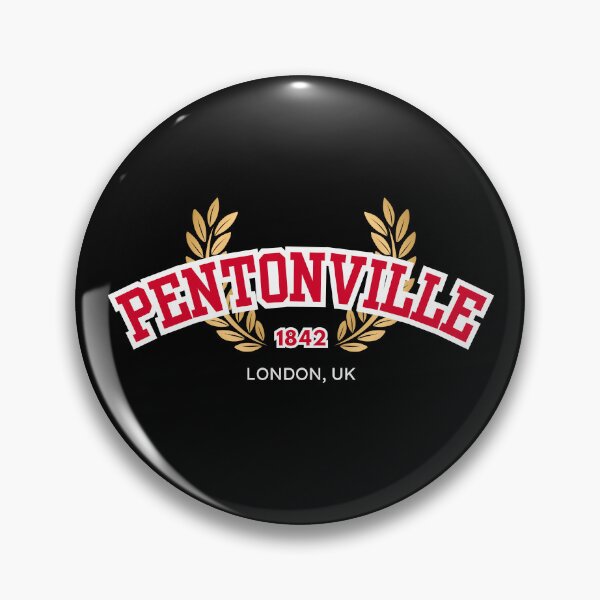 Item preview, Pentonville Prison “Varsity,” Red and White designed and sold by UNK-Fatigues.