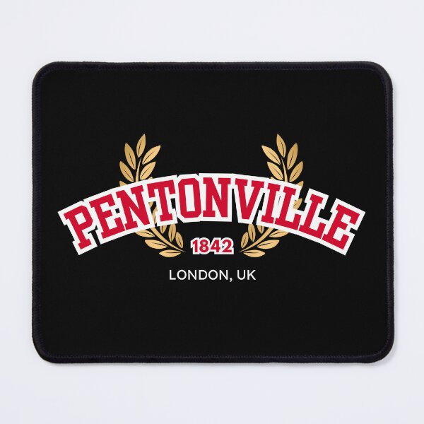 Item preview, Pentonville Prison “Varsity,” Red and White designed and sold by UNK-Fatigues.