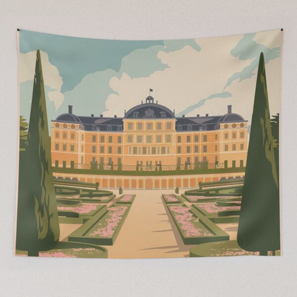 Item preview, Potsdam Vintage Travel Poster designed and sold by TravelerRat.