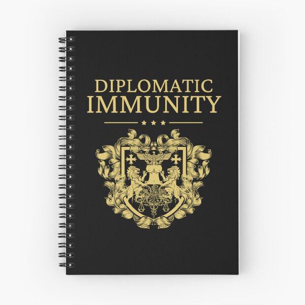 Item preview, Generic Diplomatic Immunity, Gold designed and sold by UNK-Fatigues.