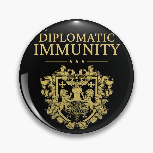 Item preview, Generic Diplomatic Immunity, Gold designed and sold by UNK-Fatigues.
