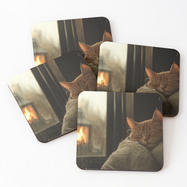 Item preview, Let Sleeping Cats Lie designed and sold by FleurFrench.