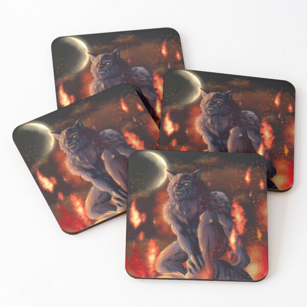 Item preview, Burning Lycan designed and sold by Ryukais-comix.