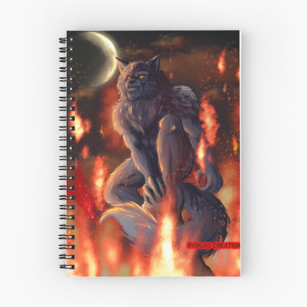 Item preview, Burning Lycan designed and sold by Ryukais-comix.