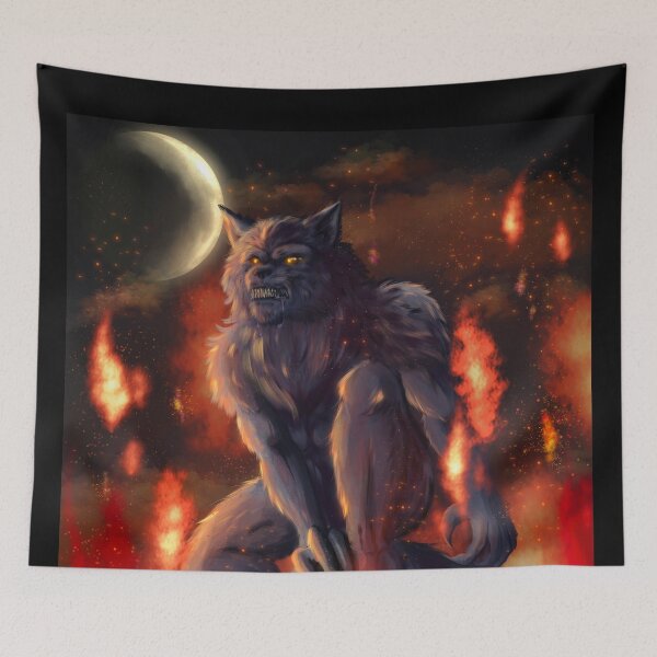 Item preview, Burning Lycan designed and sold by Ryukais-comix.