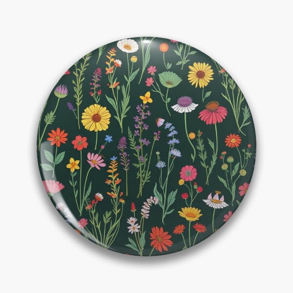 Item preview, "Botanical Bliss: Hand-Drawn Wild Plant & Flower Seamless Pattern" designed and sold by hjian8219.