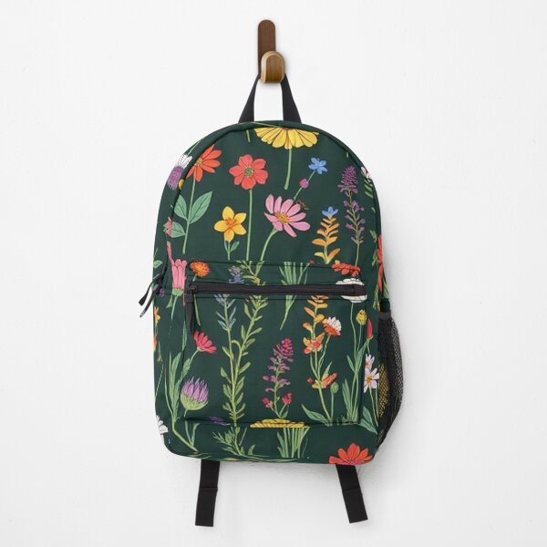 Item preview, "Botanical Bliss: Hand-Drawn Wild Plant & Flower Seamless Pattern" designed and sold by hjian8219.
