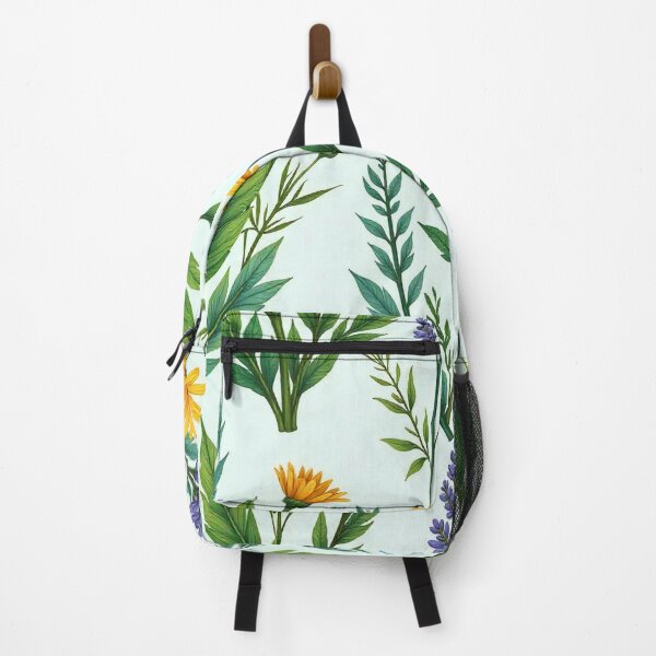 Item preview, "Botanical Bliss: Hand-Drawn Wild Plant & Flower Seamless Pattern" designed and sold by hjian8219.