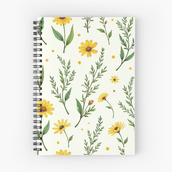 Item preview, "Botanical Bliss: Hand-Drawn Wild Plant & Flower Seamless Pattern" designed and sold by hjian8219.