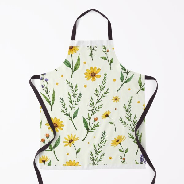 Item preview, "Botanical Bliss: Hand-Drawn Wild Plant & Flower Seamless Pattern" designed and sold by hjian8219.