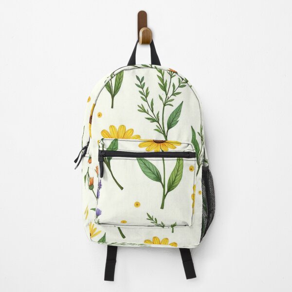 Item preview, "Botanical Bliss: Hand-Drawn Wild Plant & Flower Seamless Pattern" designed and sold by hjian8219.