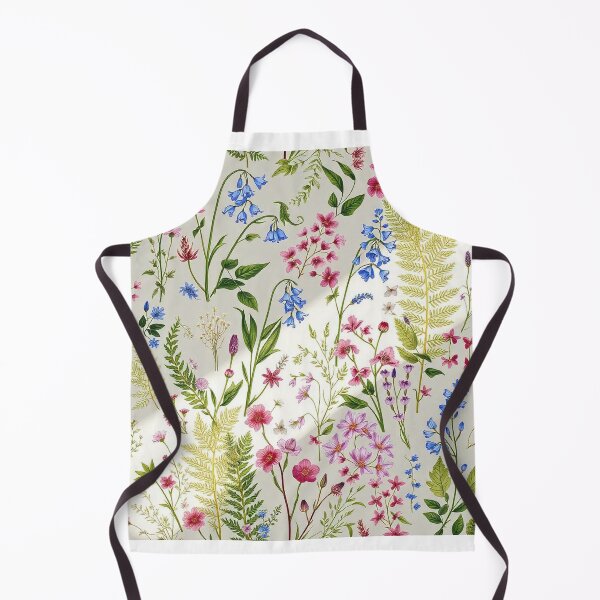 Item preview, "Botanical Bliss: Hand-Drawn Wild Plant & Flower Seamless Pattern" designed and sold by hjian8219.