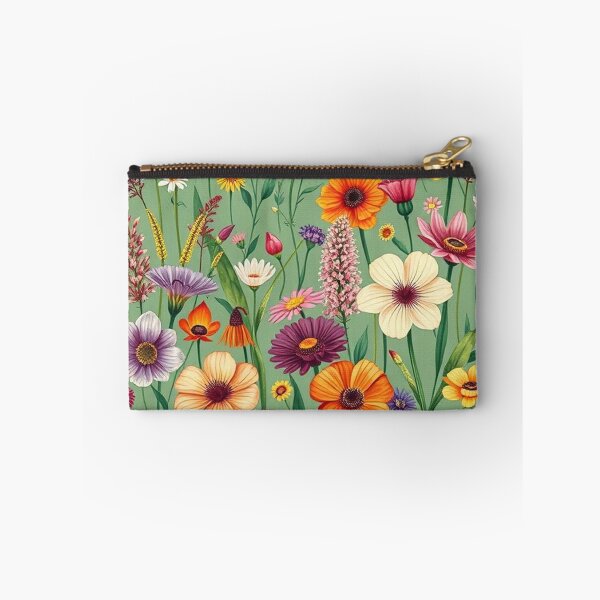 Item preview, "Botanical Bliss: Hand-Drawn Wild Plant & Flower Seamless Pattern" designed and sold by hjian8219.