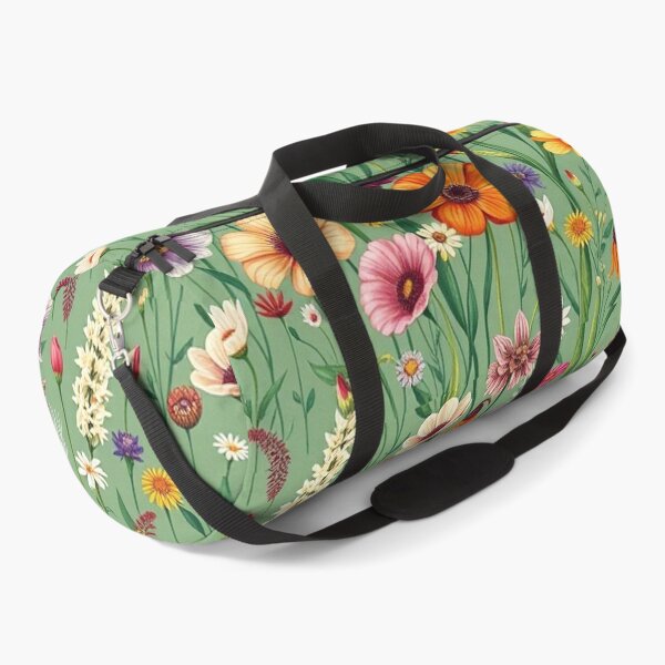 Item preview, "Botanical Bliss: Hand-Drawn Wild Plant & Flower Seamless Pattern" designed and sold by hjian8219.