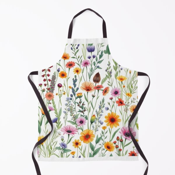Item preview, "Botanical Bliss: Hand-Drawn Wild Plant & Flower Seamless Pattern" designed and sold by hjian8219.